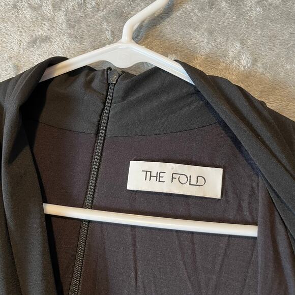 The Fold Sutri Wide Leg Jumpsuit in Black Size 8 - Picture 4 of 9